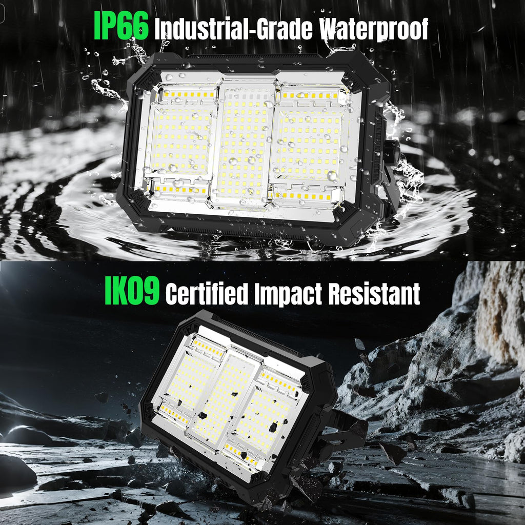 400W 32000LM Rechargeable Magnetic LED Work Light V618433
