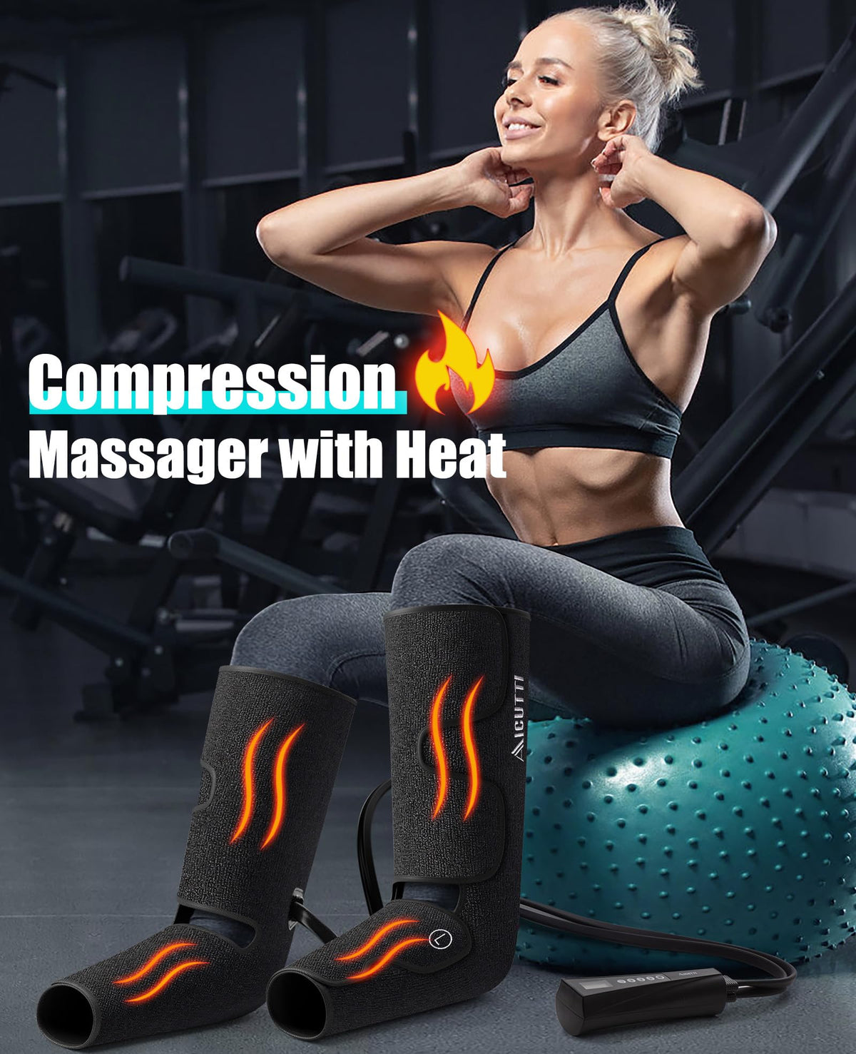 Full Leg Massager with Heat Y36538