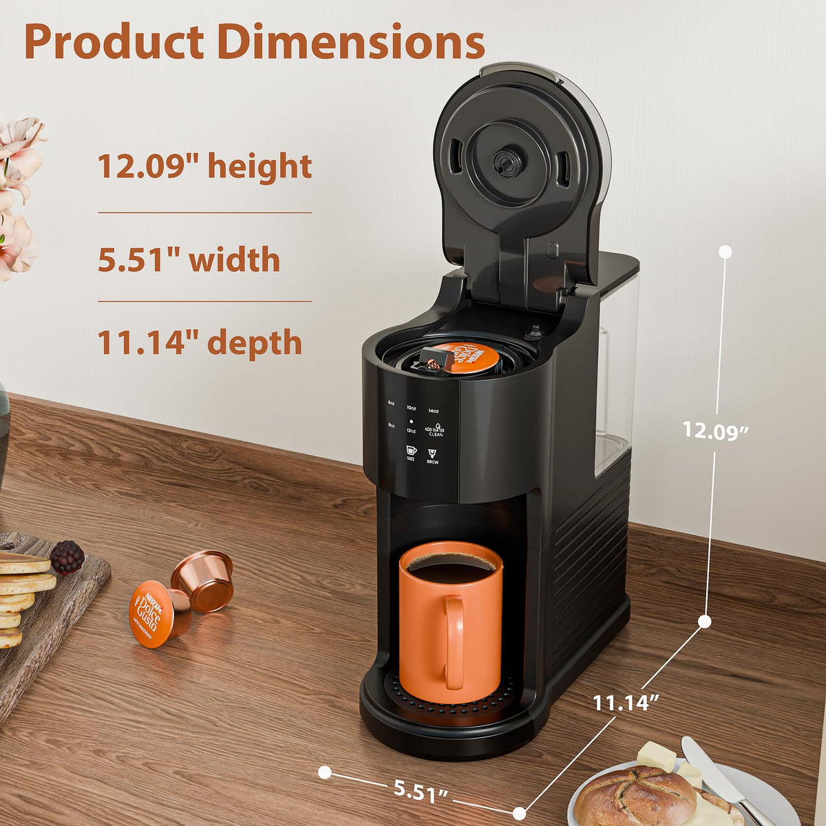 Single Serve Coffee Maker W3714