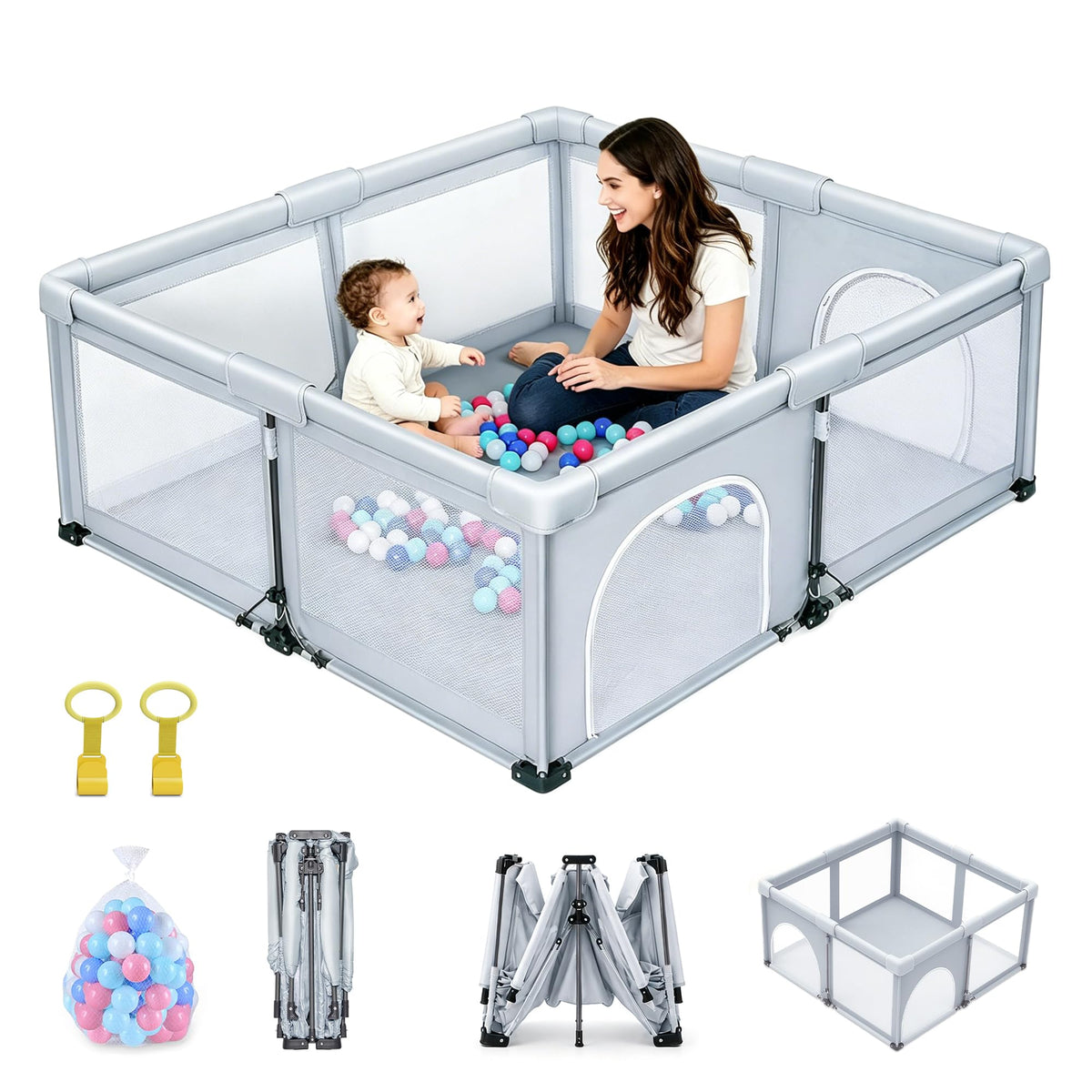 Foldable Baby Playpen L422