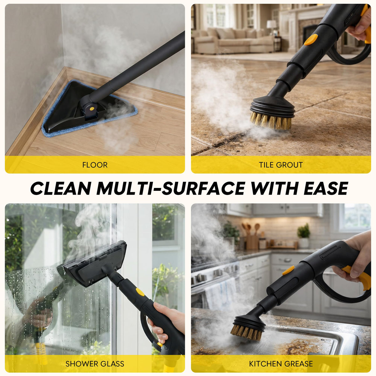 Heavy-Duty Steam Cleaner B23586