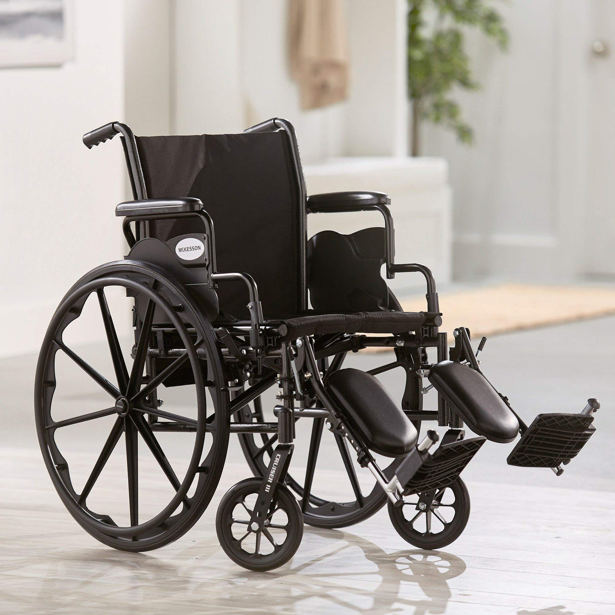 Black 20 in Wheelchair T5316