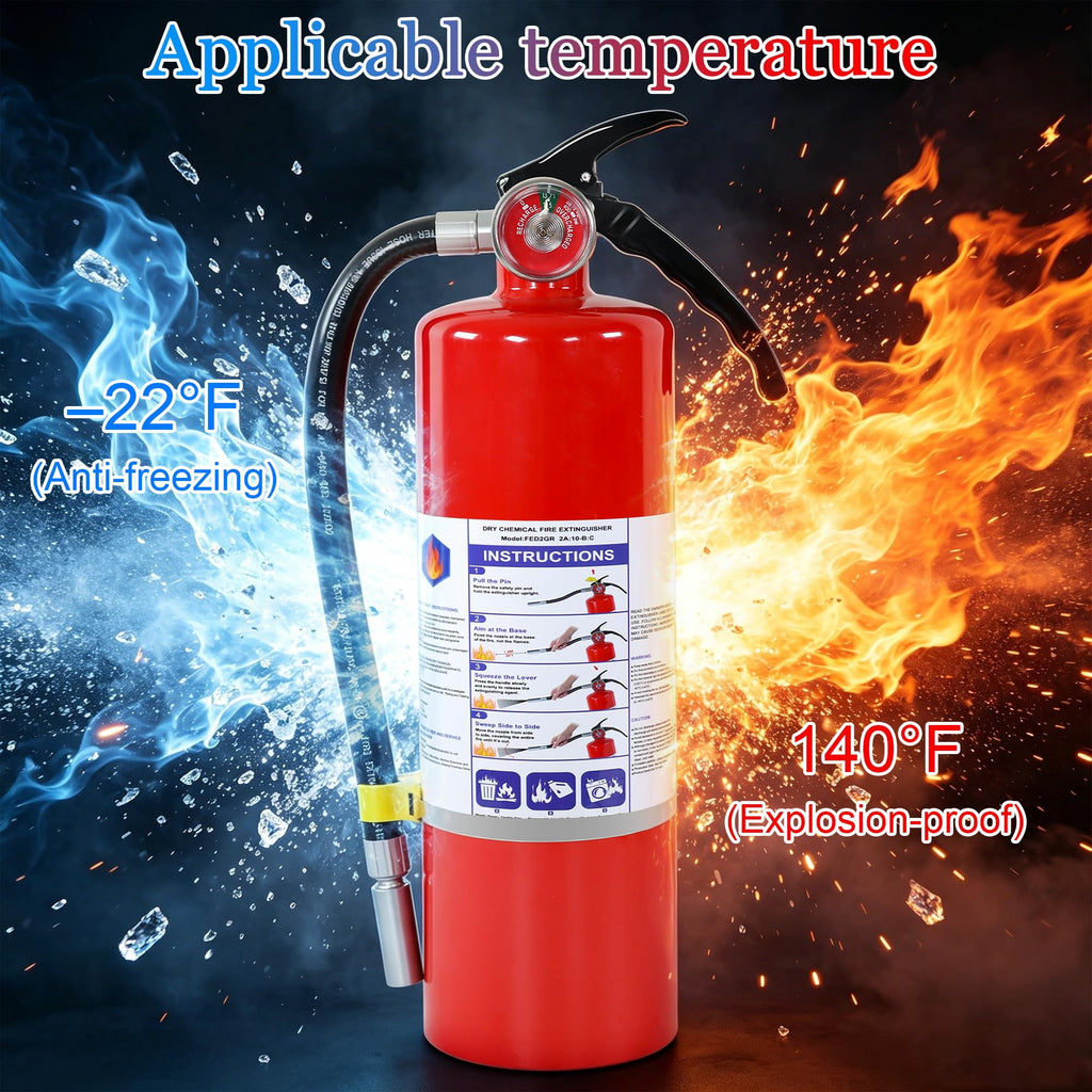 1 Pack 5lb ABC Dry Chemical Fire Extinguisher A777