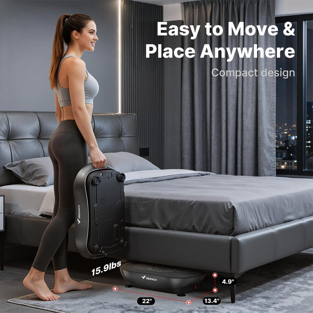 Vibration Plate Exercise Machine with Touchscreen R453038