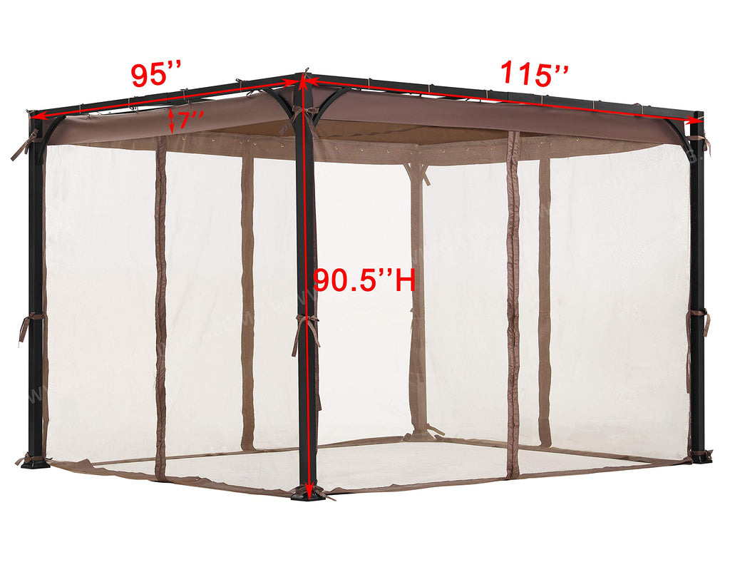 Brown Replacement Mosquito Net A252