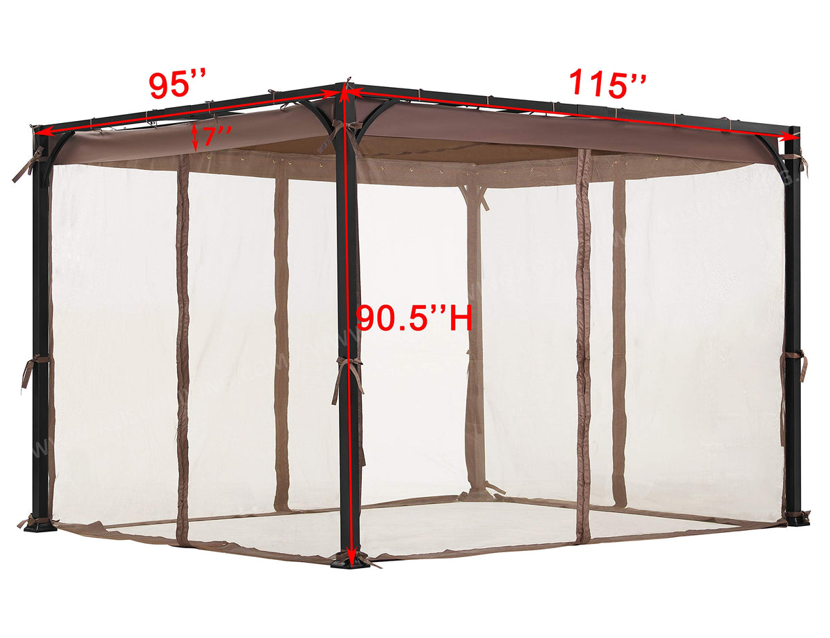 Brown Replacement Mosquito Net A252