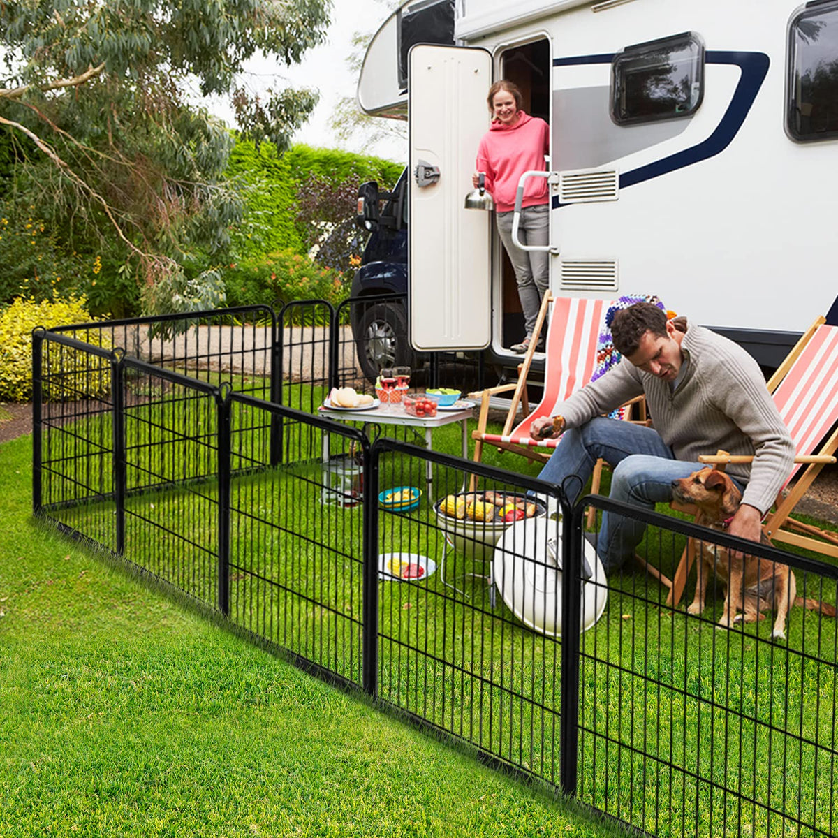 24 Inch 16 Panels Metal Dog Playpen T831