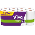 Cloth Paper Towels 8 Triple Rolls C280997