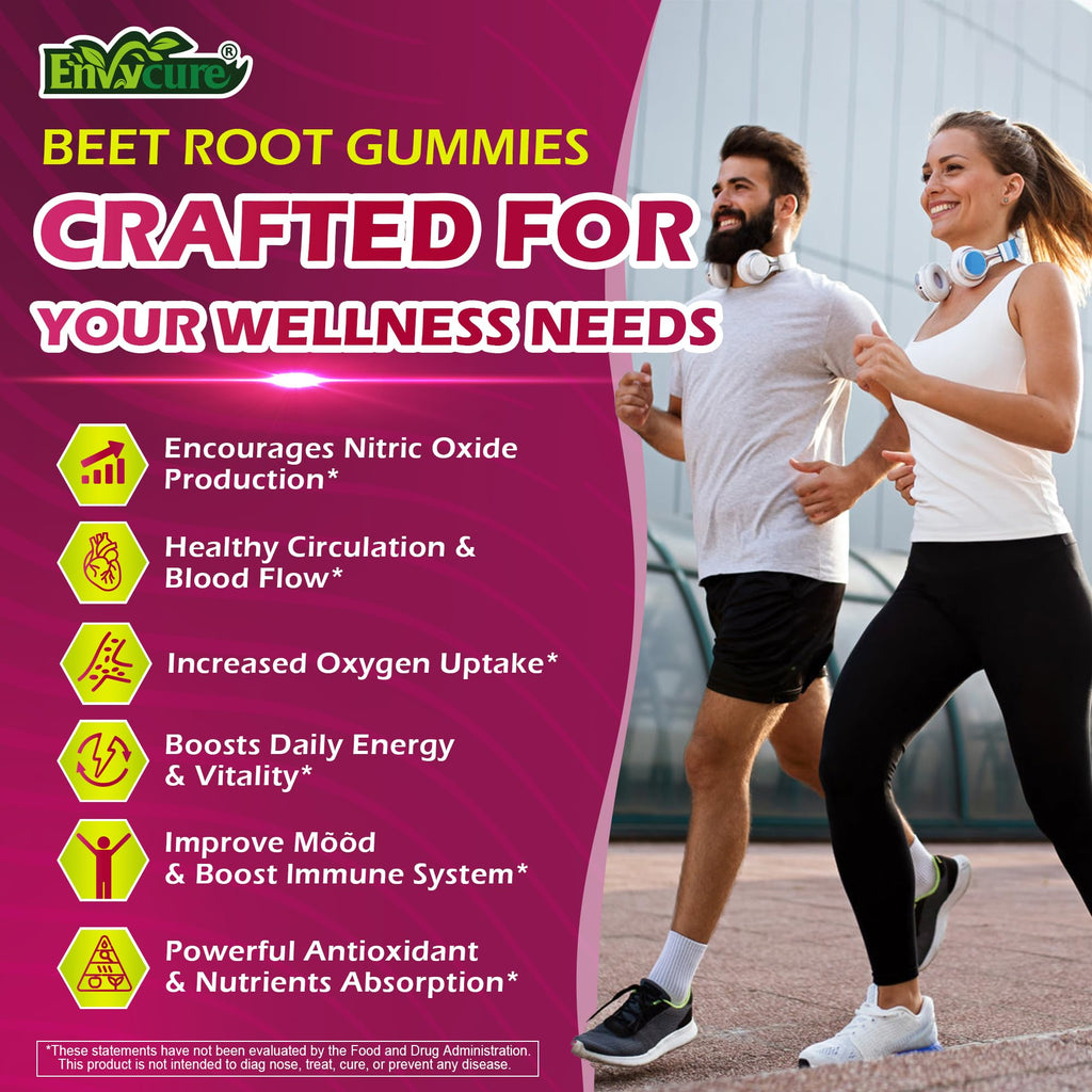 Beet Root Gummies with L-Citrulline & L-Arginine, Sugar Free K3516