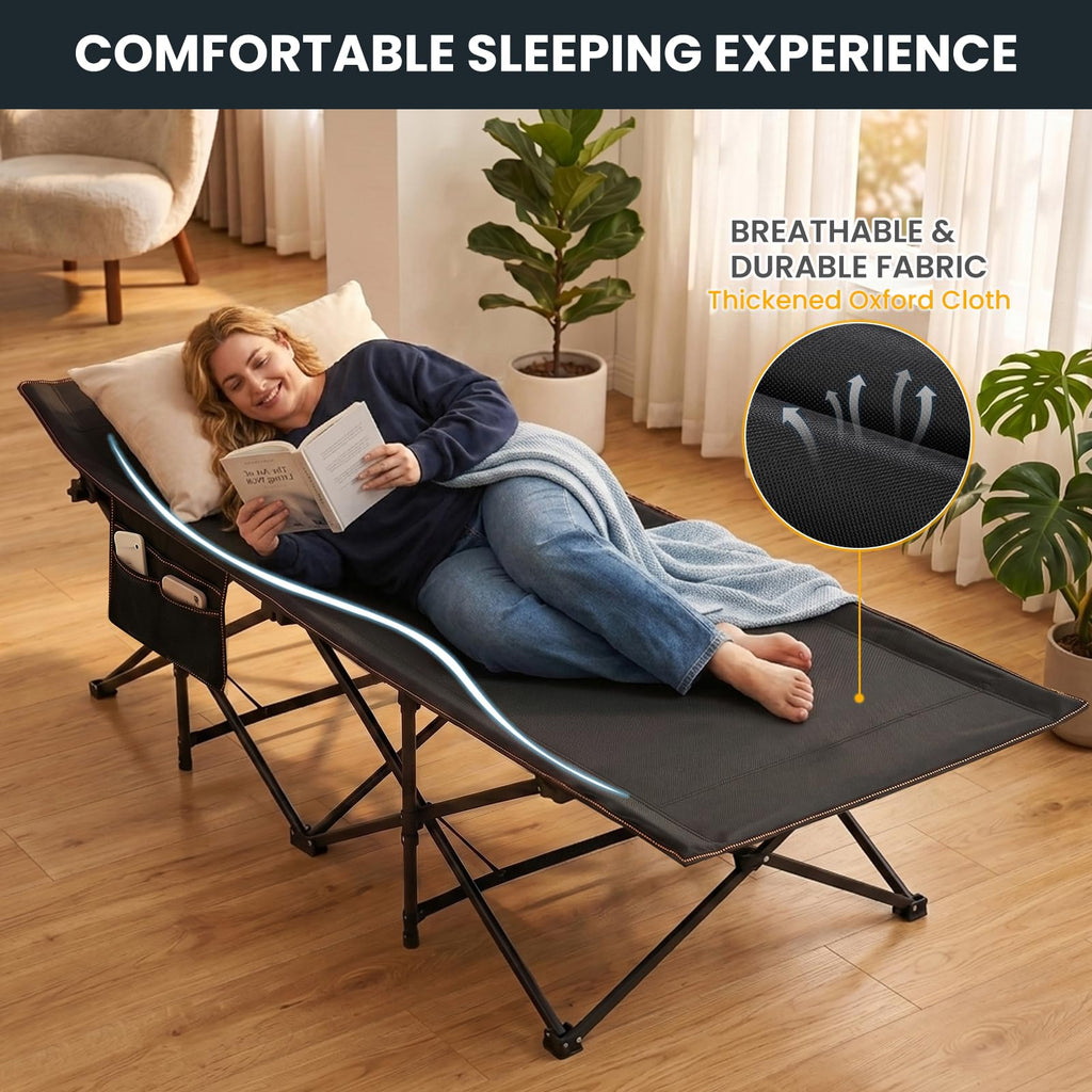 Oversized XXL Folding Camping Cot O716