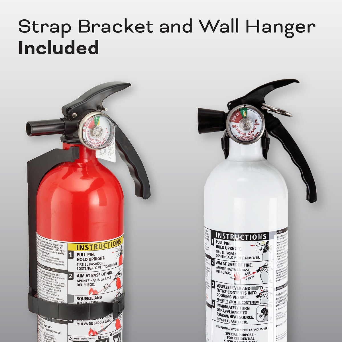 Kitchen + Home Fire Extinguisher Set H8857