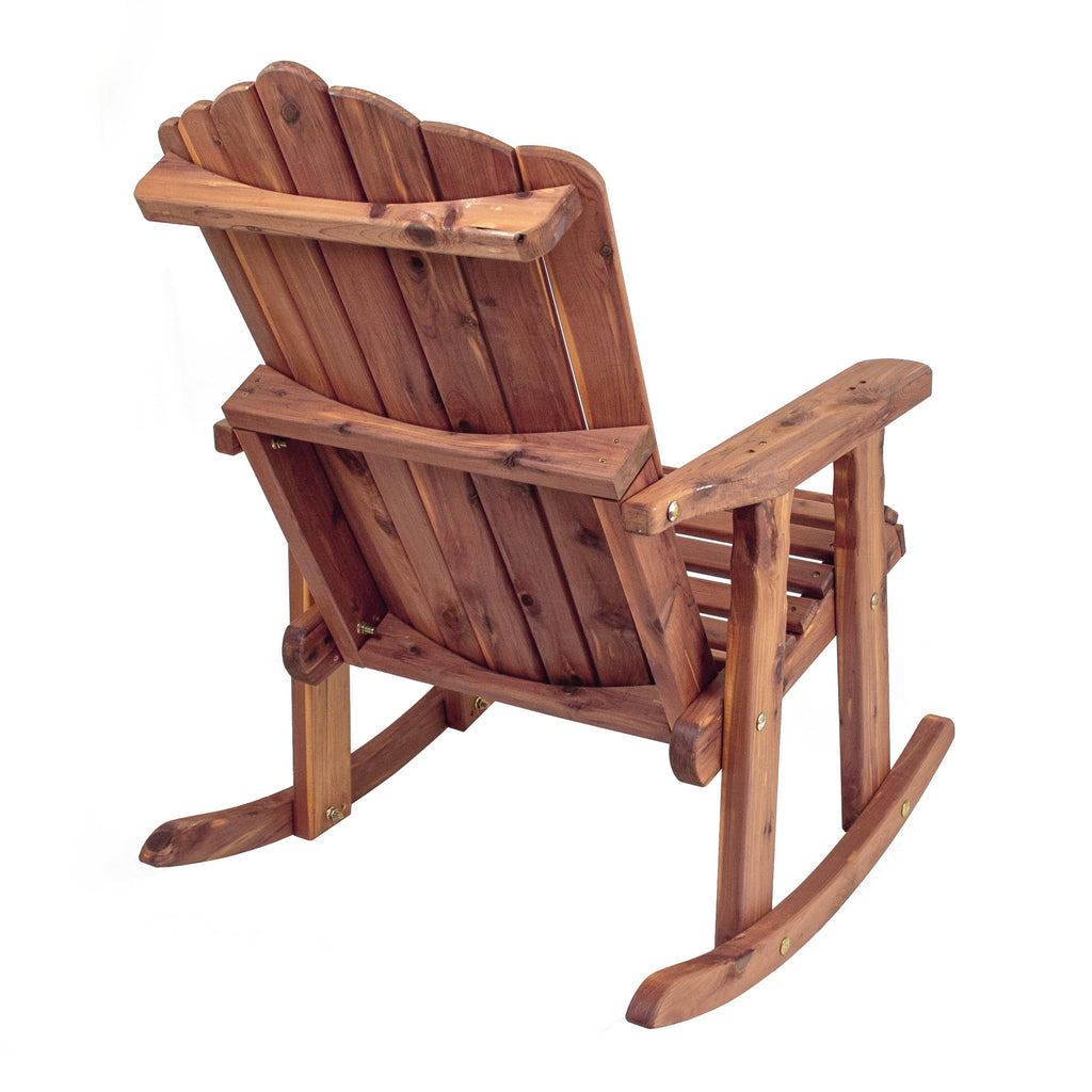Cedar Adirondack Rocking Chair E813