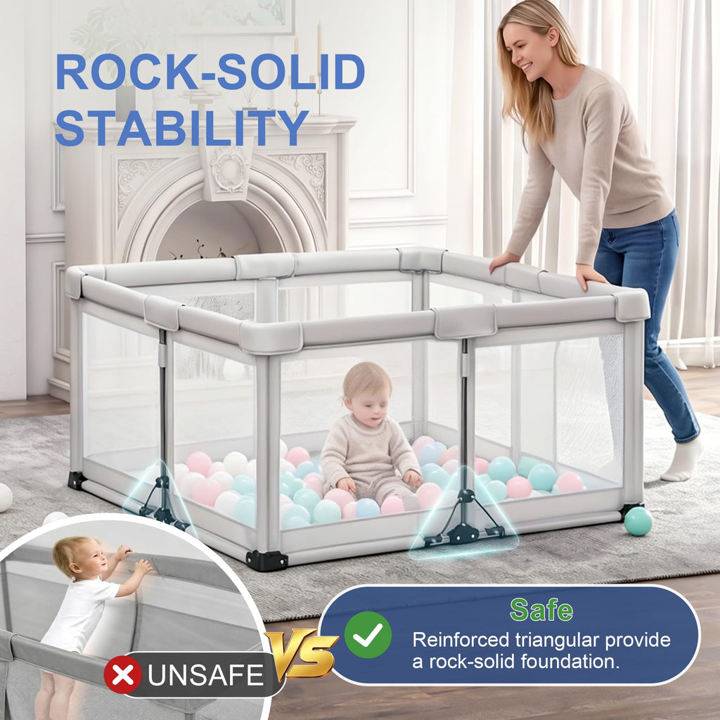 Foldable Baby Playpen L422