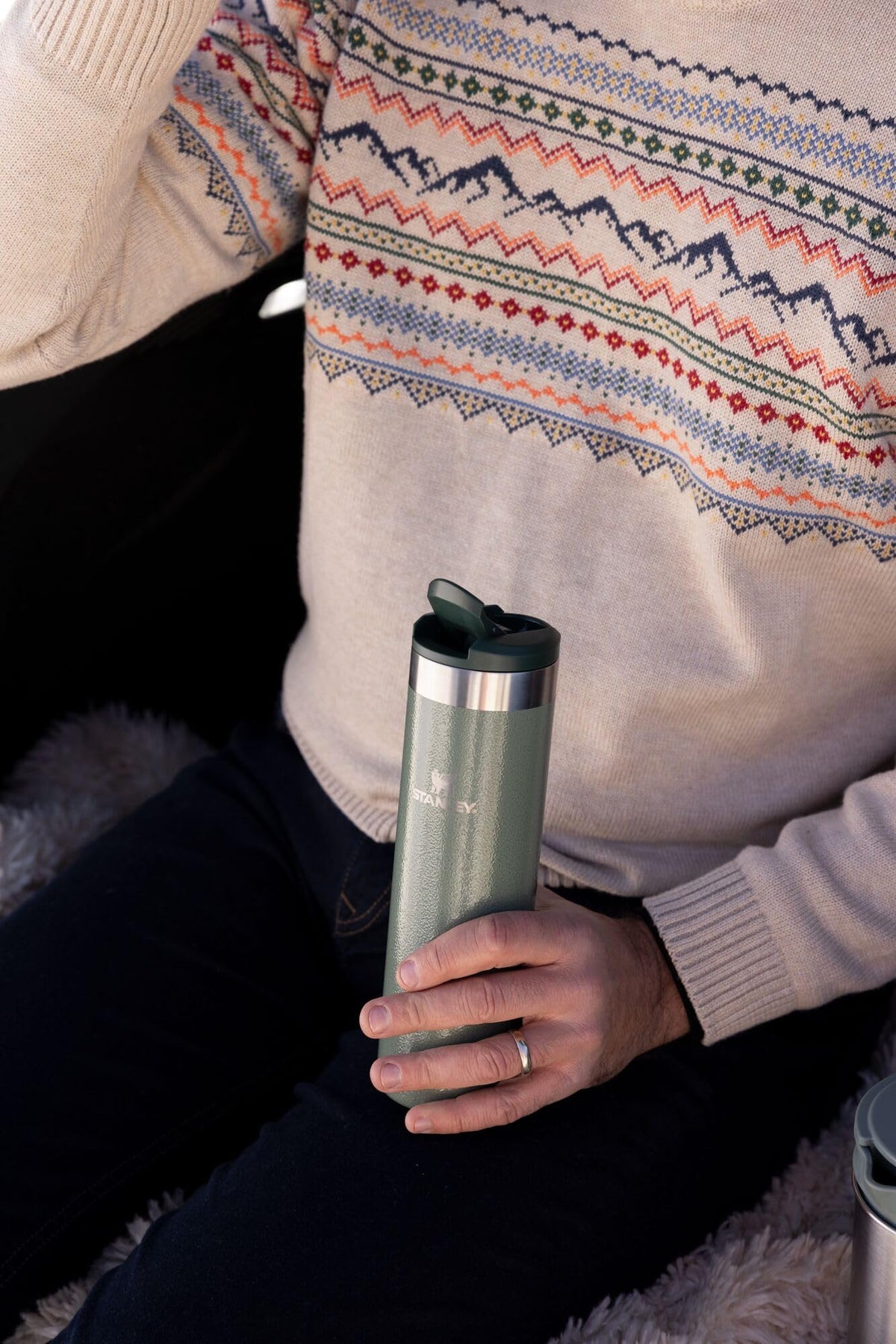 20 oz Insulated Stainless Steel Water Bottle L39895