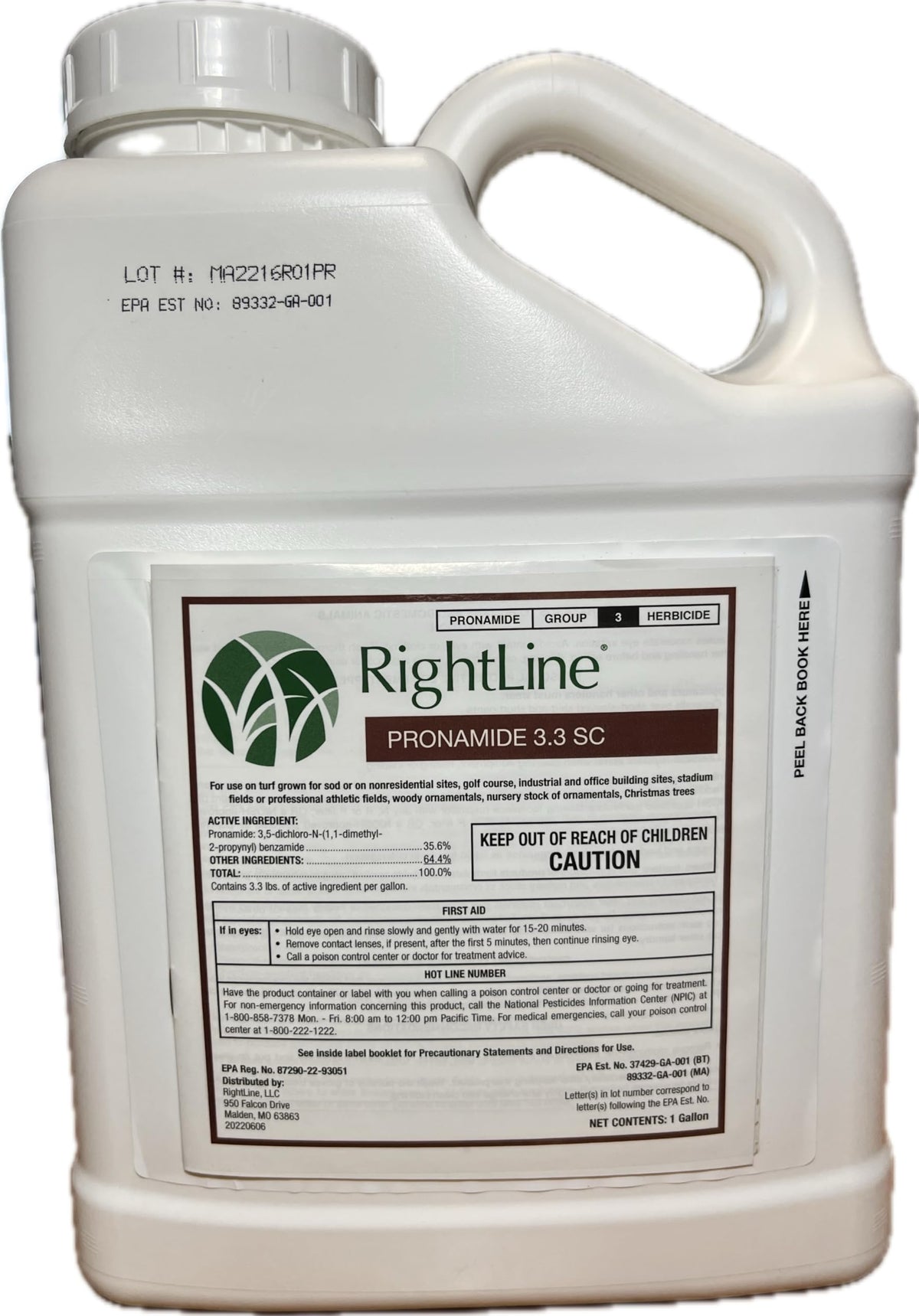 3.3 SC Herbicide 1 Gallon X704