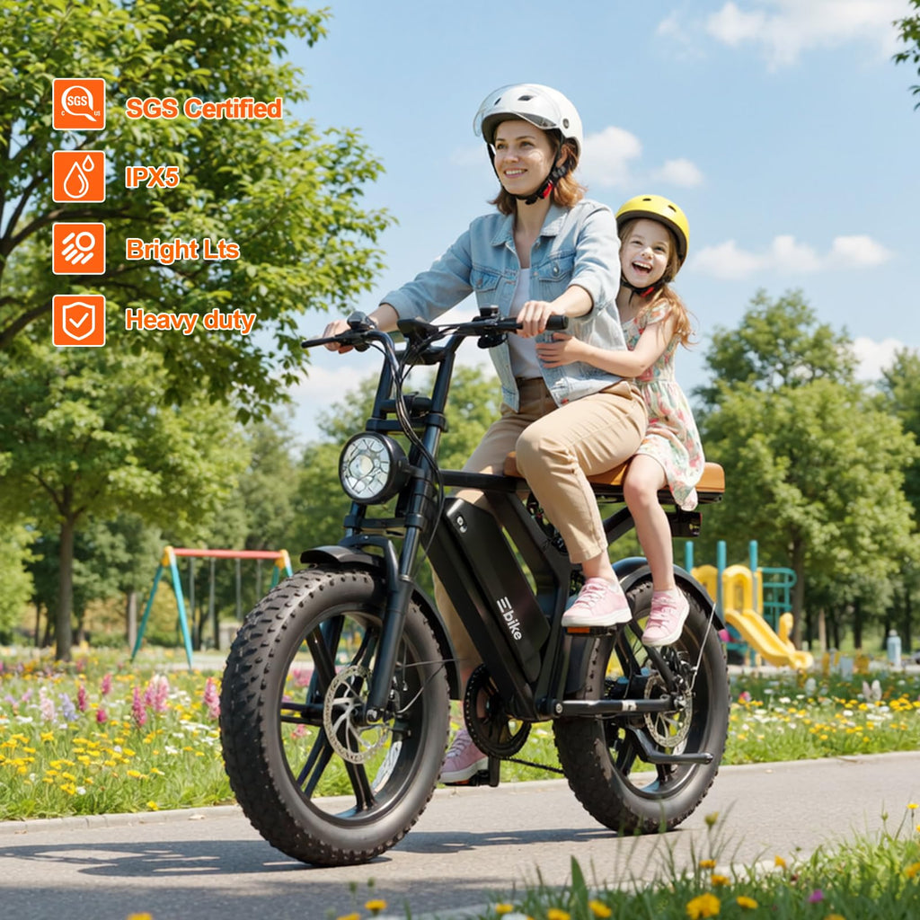 Electric Bike 48V 15 Ah Battery 2000W Peak Motor Z41570
