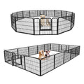24 Inch 16 Panels Metal Dog Playpen T831