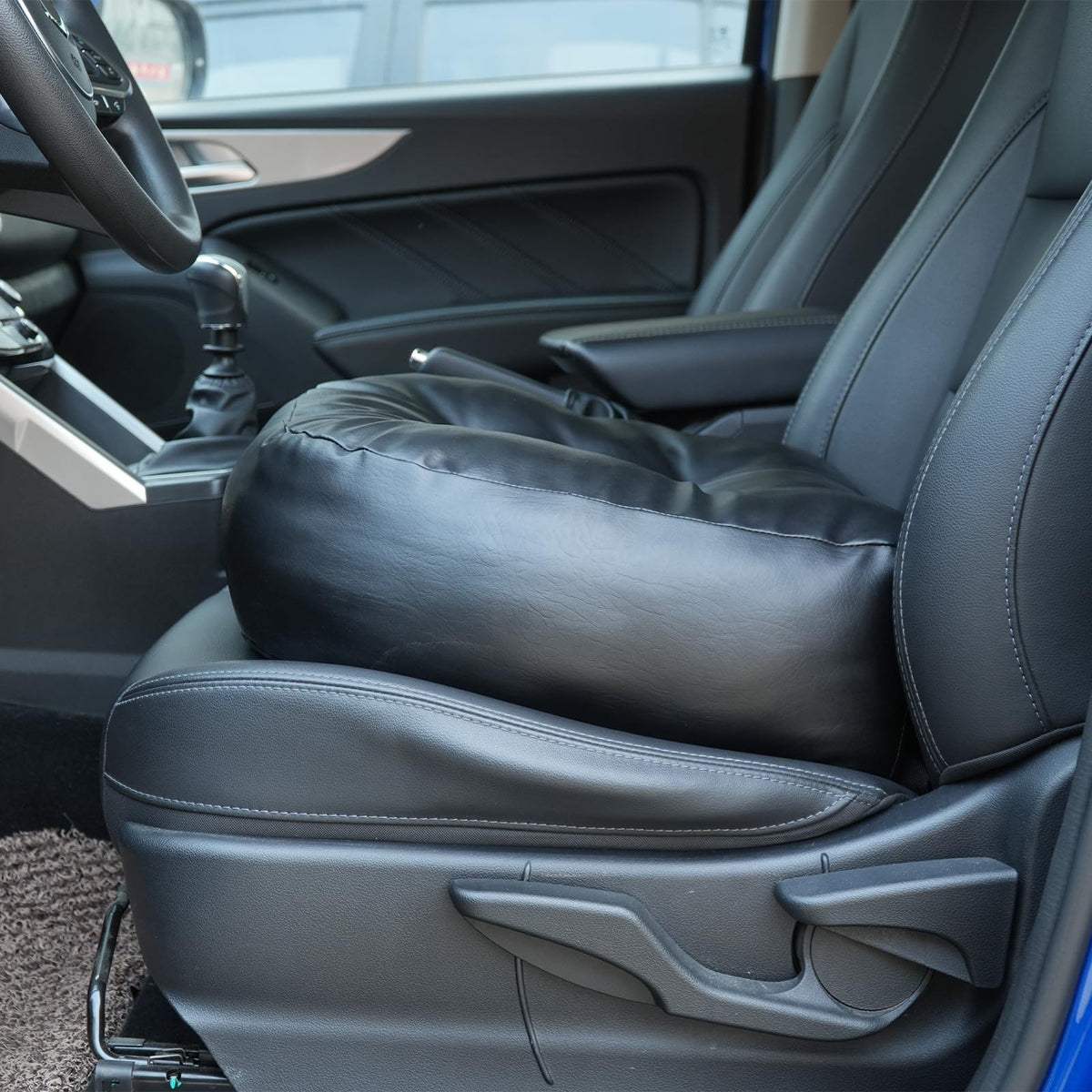 6 Inch Leather Car Booster Seat Cushion D586072