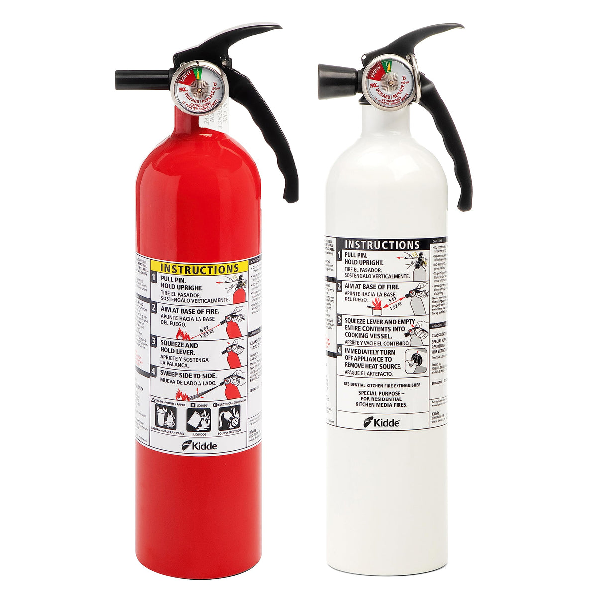 Kitchen + Home Fire Extinguisher Set H8857