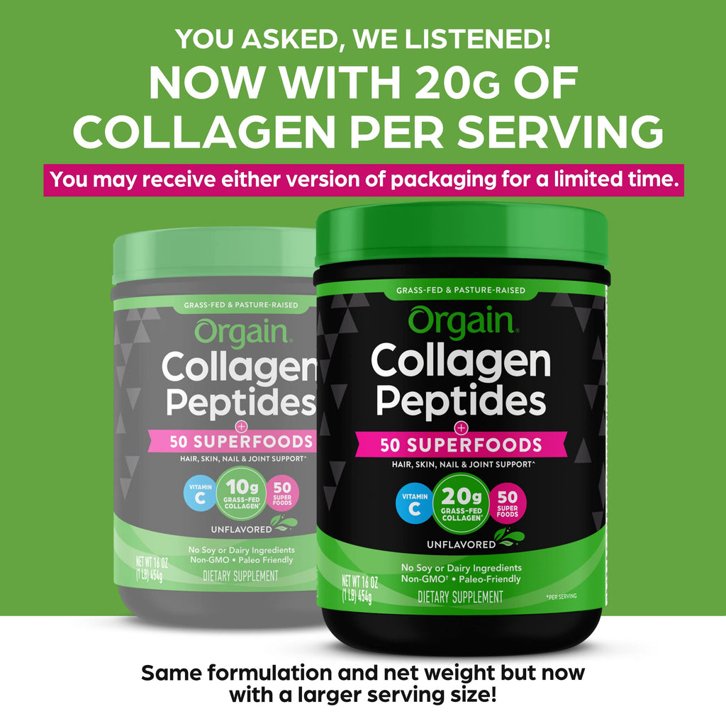 Hydrolyzed Collagen Powder with Organic Superfoods P41197