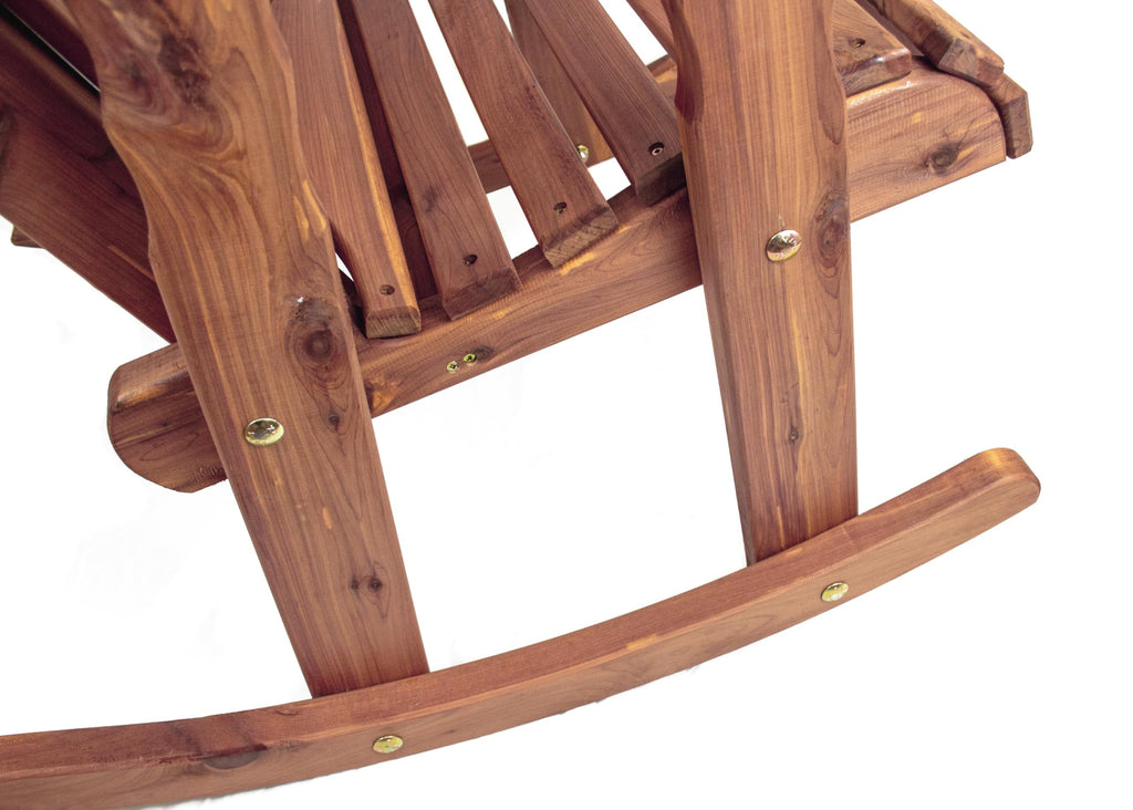 Cedar Adirondack Rocking Chair E813