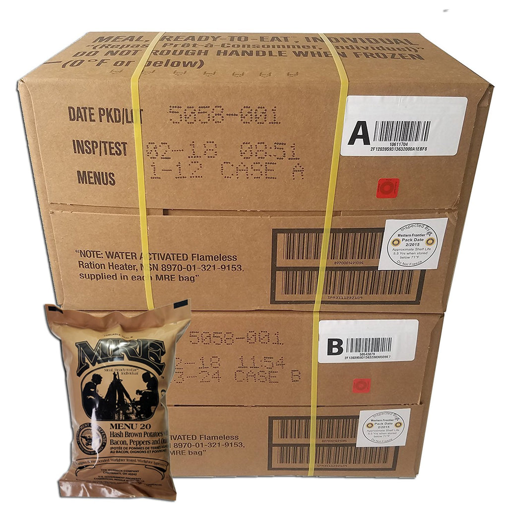 24 Meals MRE Case X772
