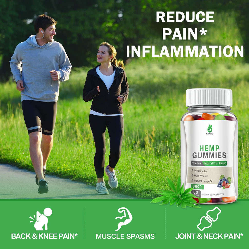 Hemp Gummies High Potency 2 Packs J5838