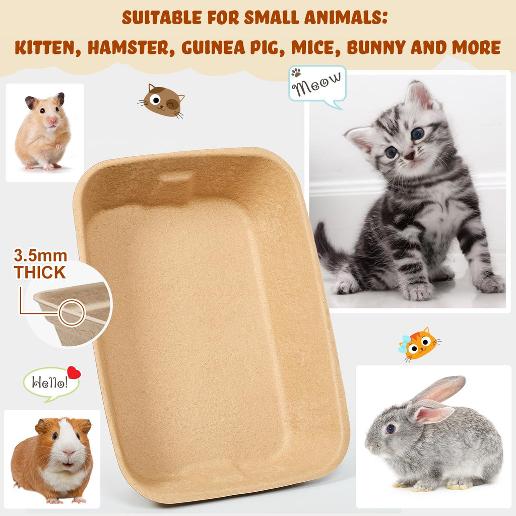 15 Pack Disposable Cat Litter Box Large W22228