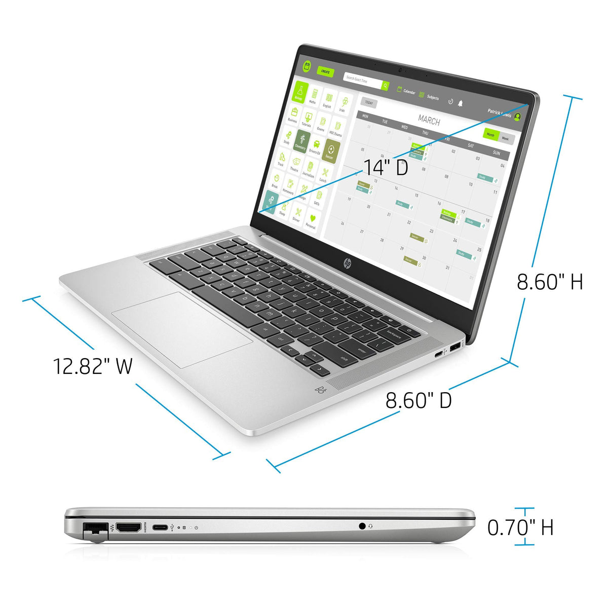 14in HD Chromebook F735