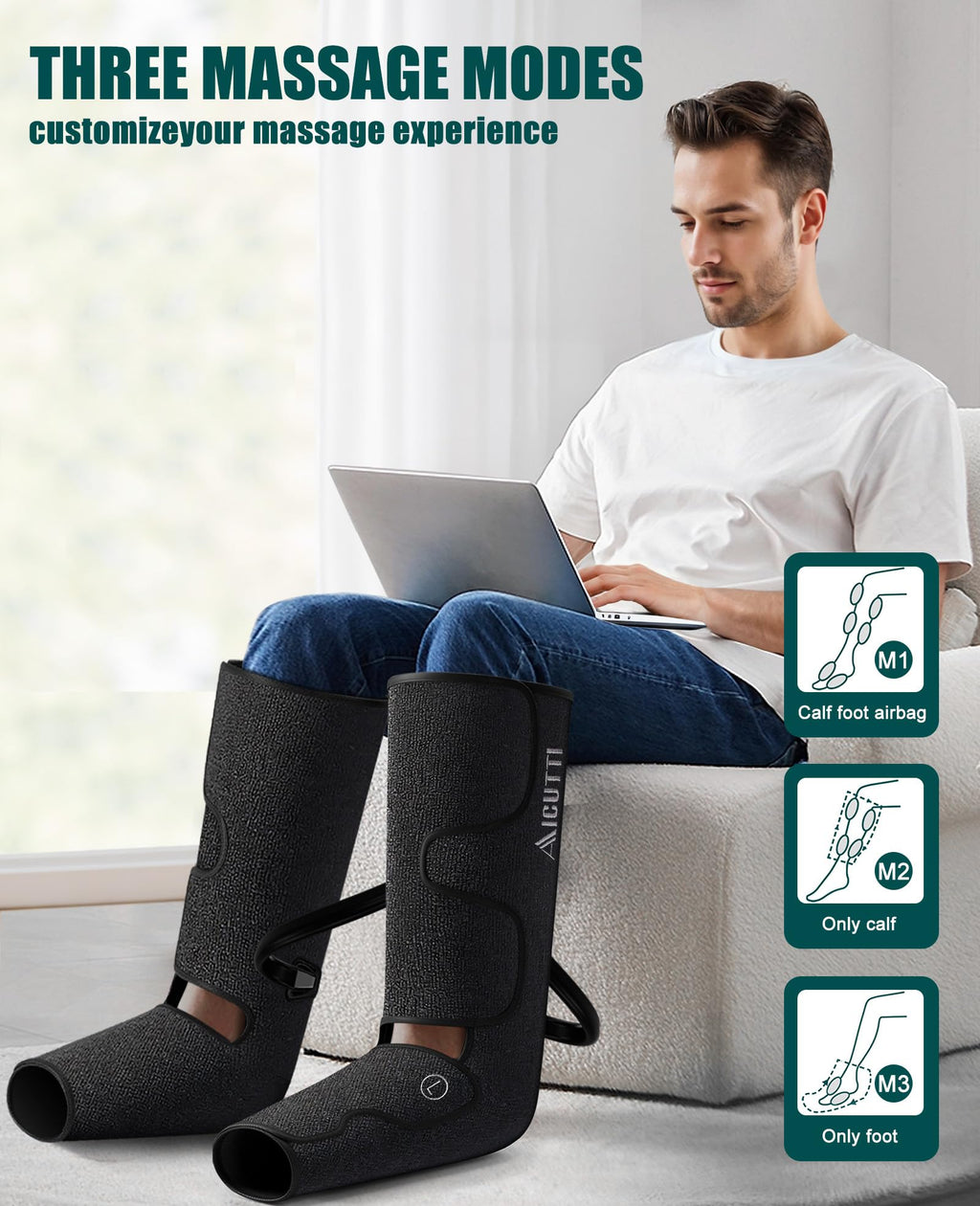 Full Leg Massager with Heat Y36538