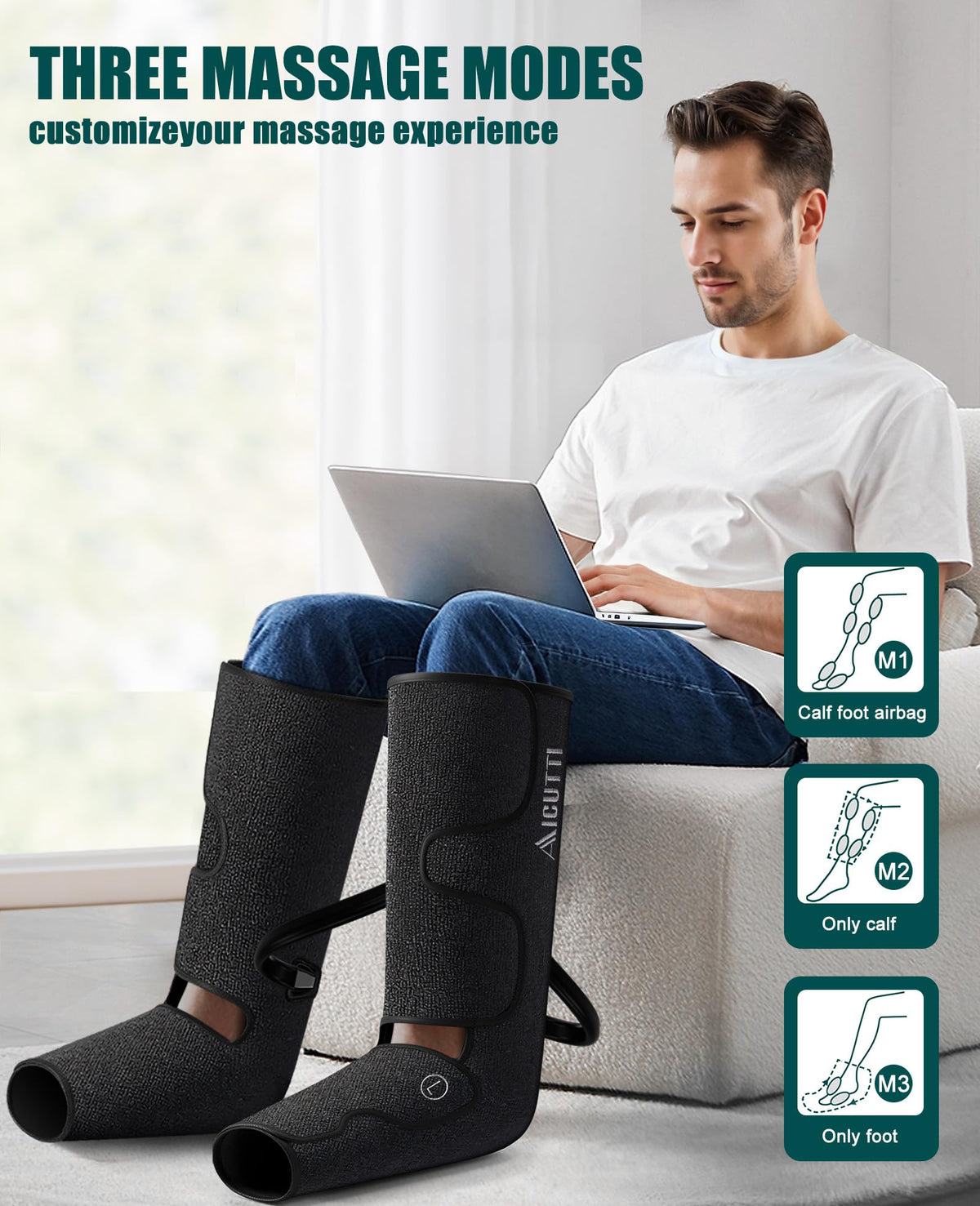Full Leg Massager with Heat Y36538