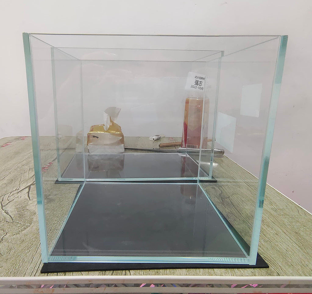 Small Nano Tall Rimless Glass Fish Tank 2 Gallon Q332