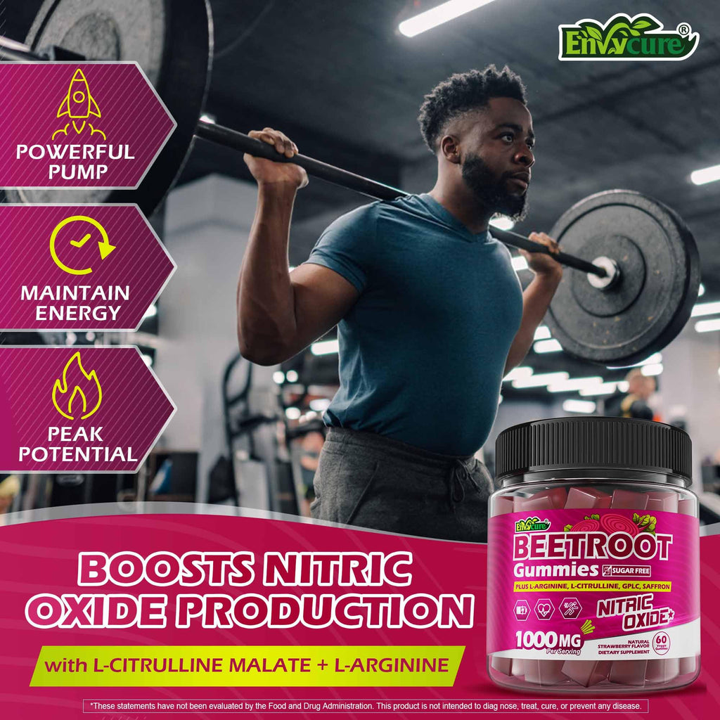 Beet Root Gummies with L-Citrulline & L-Arginine, Sugar Free K3516
