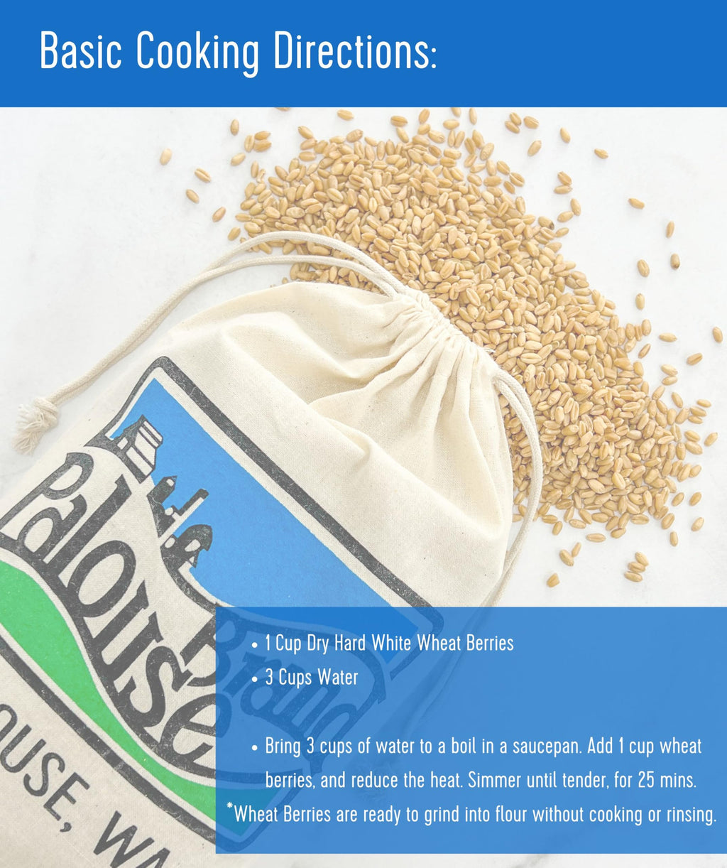 Hard White Wheat Berries 100 lbs S4864