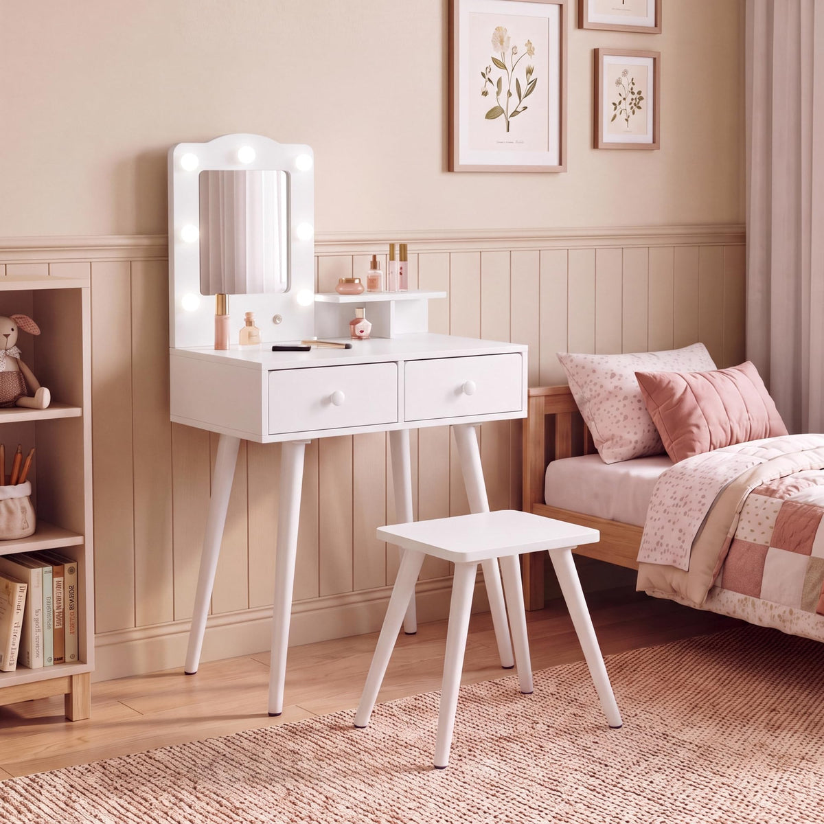Kids Vanity and Chair Set P54840