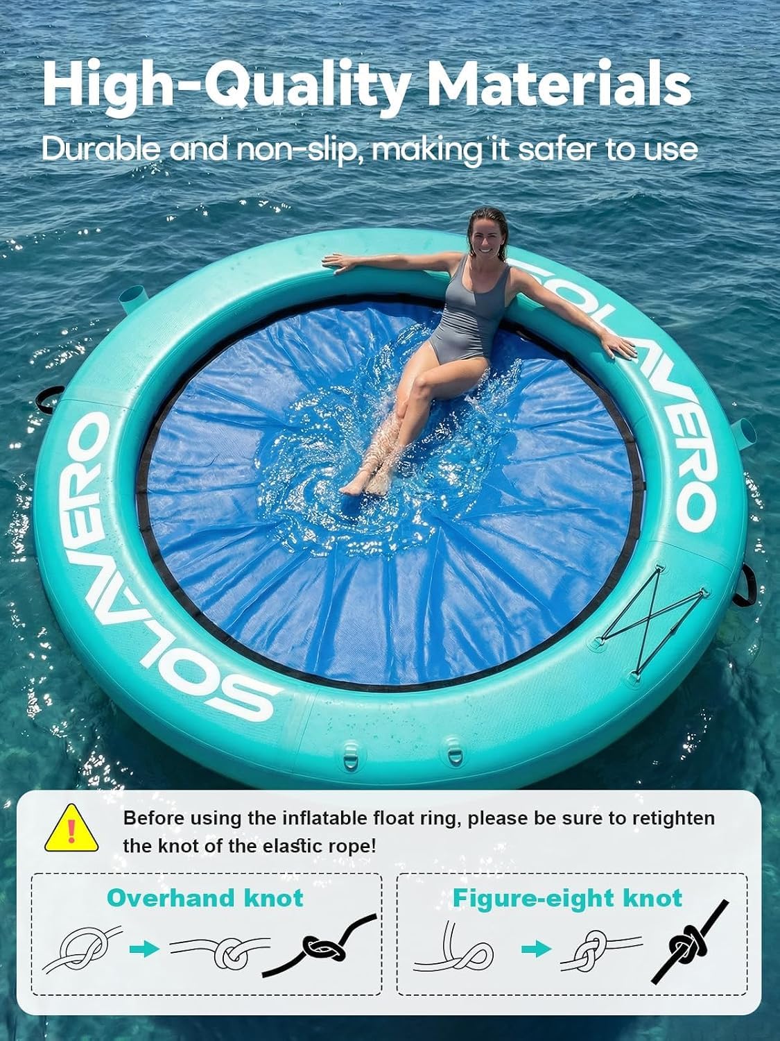 Inflatable Floating Dock and Water Hammock N535016