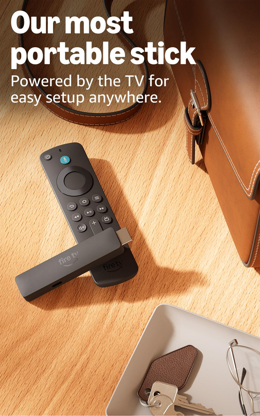 Fire TV Stick HD with USB-C Power Cable P241