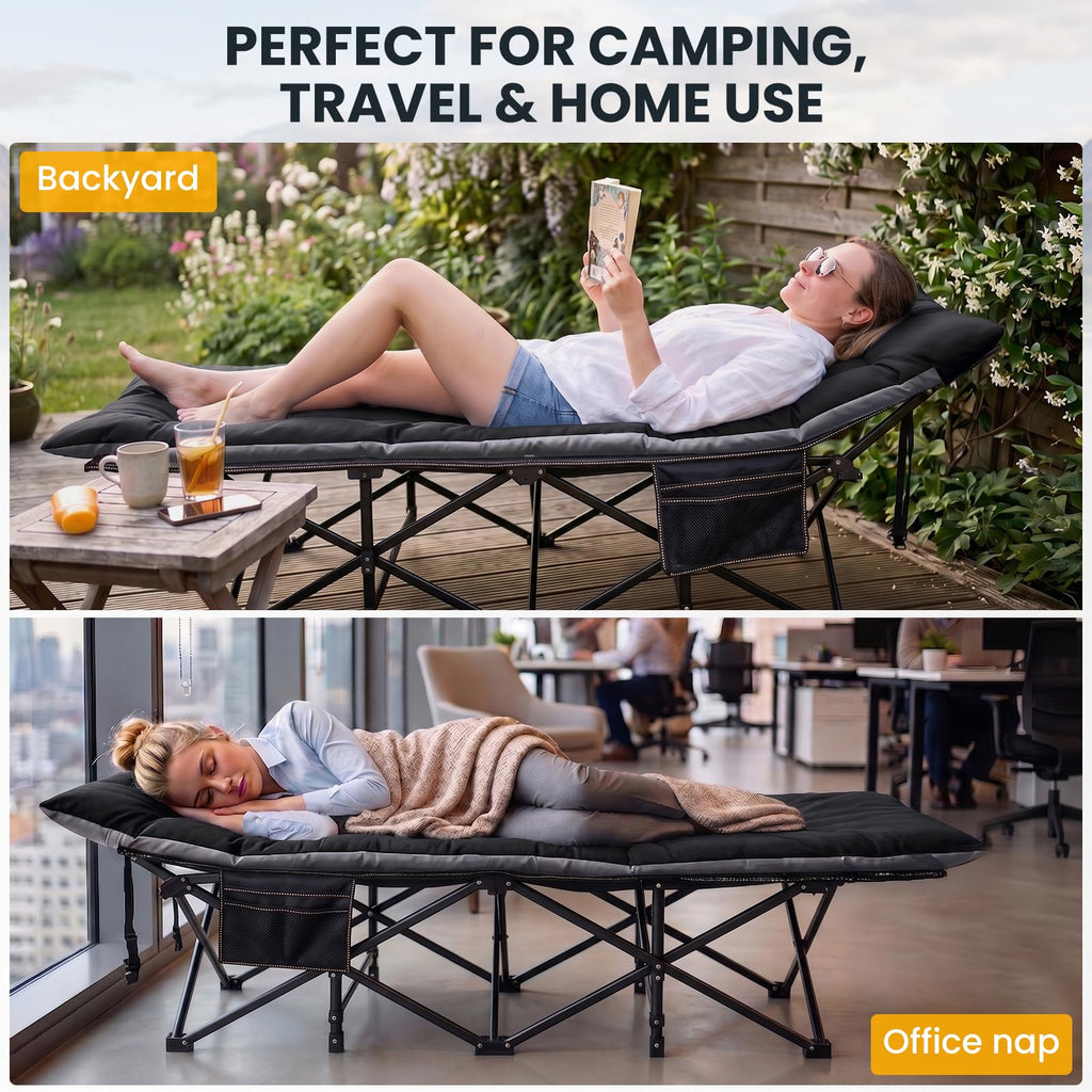 Oversized XXL Folding Camping Cot O716