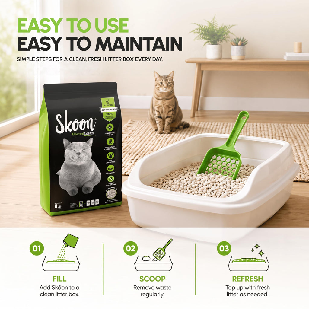All Natural Unscented Cat Litter 8 lbs D247830