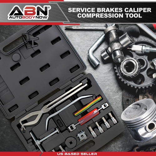15-Piece Brake Kit with Brake Caliper Tool J873924