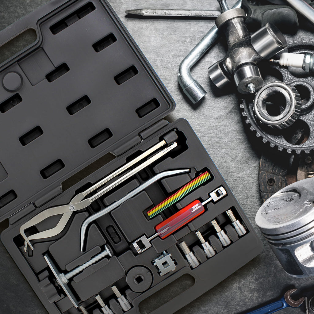 15-Piece Brake Kit with Brake Caliper Tool J873924