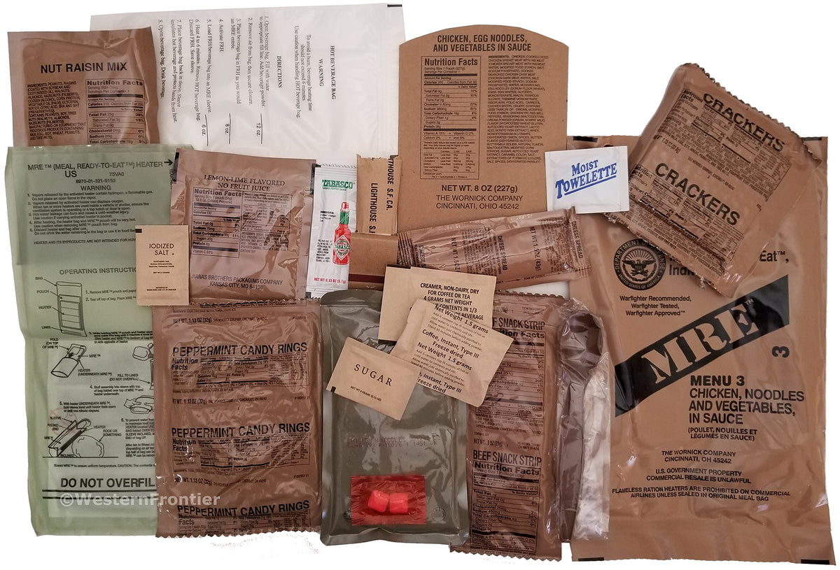 24 Meals MRE Case X772