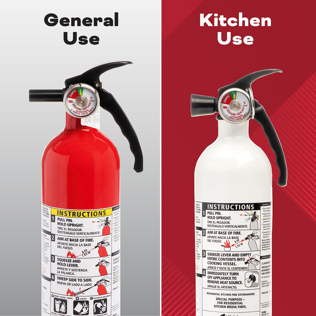 Kitchen + Home Fire Extinguisher Set H8857
