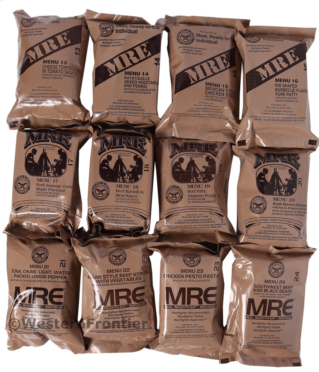 24 Meals MRE Case X772