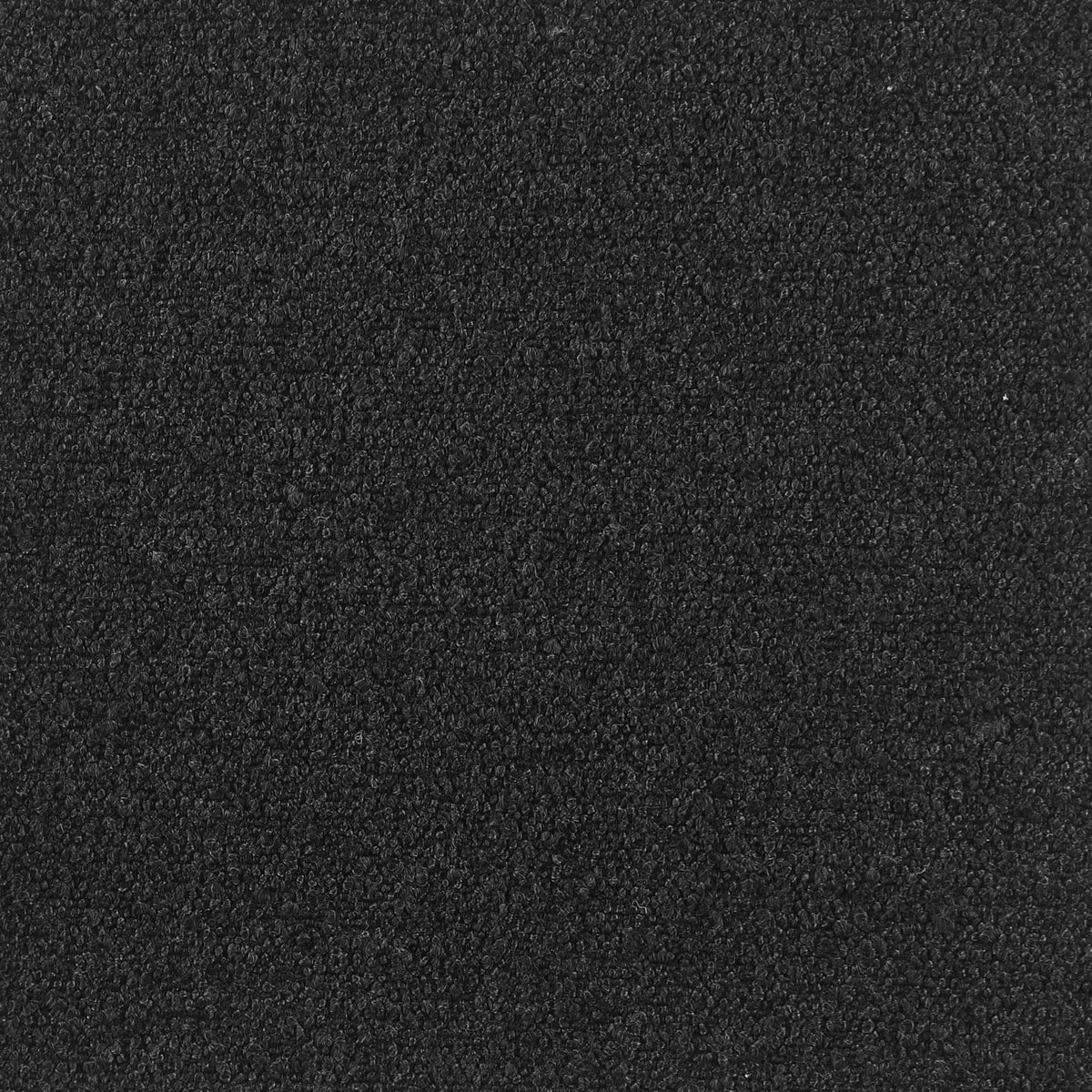 Black Boucle Upholstered Dining Chairs Set of 2 O4356